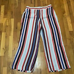 Flared summer pants